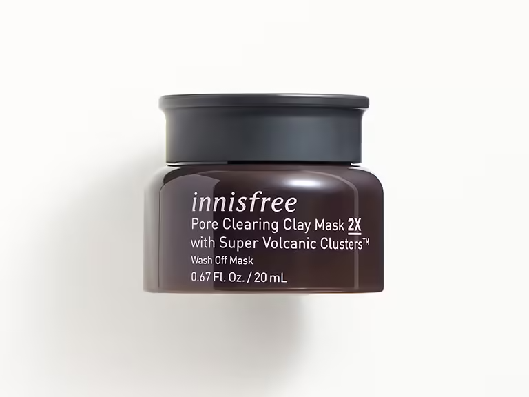 Innisfree Pore Clearing Clay Mask 2X with Super Volcanic Clusters-20ml