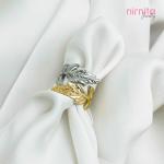 Golden Silver Finger Ring