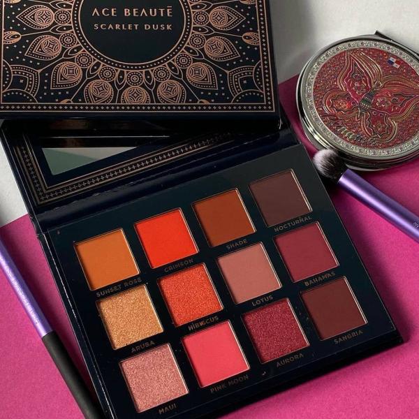 Ace Beaute Scarlet Dusk Palette