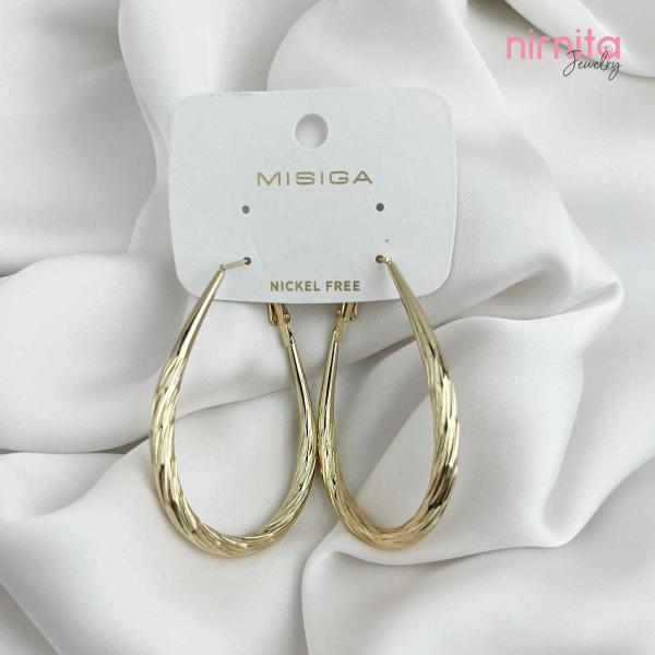 Bright & Bold: Golden Ring Earrings for Her