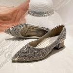 French pointed toe single-layer shoes for women