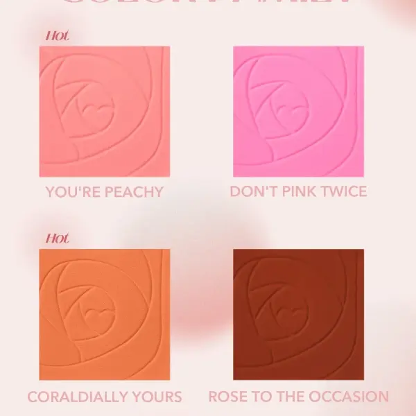 Sheglam Love Dive Tender Heart Powder Blush-Coraldially Yours