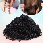 Sheglam 1000pcs Disposable Rubber Hair Ties for Girls-Black Friday