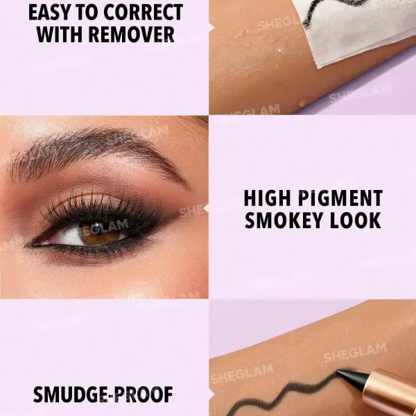 Sheglam EZ Glide Matte Eyeliner Pencil-Black
