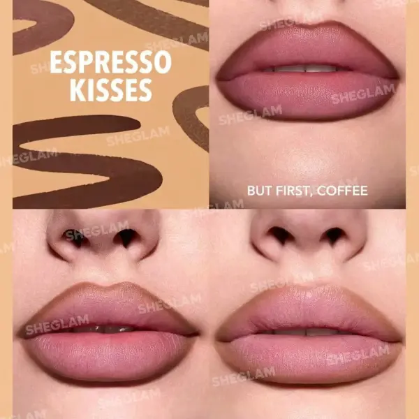 Sheglam So Lippy Lip Liner Set-Espresso Kisses