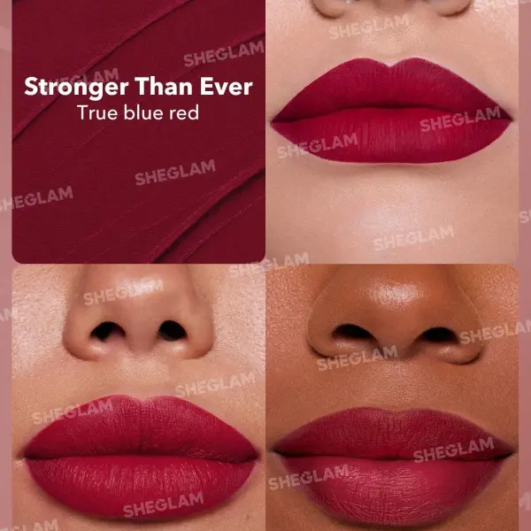 Sheglam Dynamatte Boom Long Lasting Matte Lipstick-Stronger Than Ever