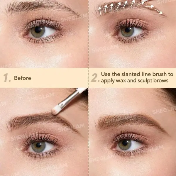 Sheglam Full-Filled Eyebrow Palette-102 Ash Brown