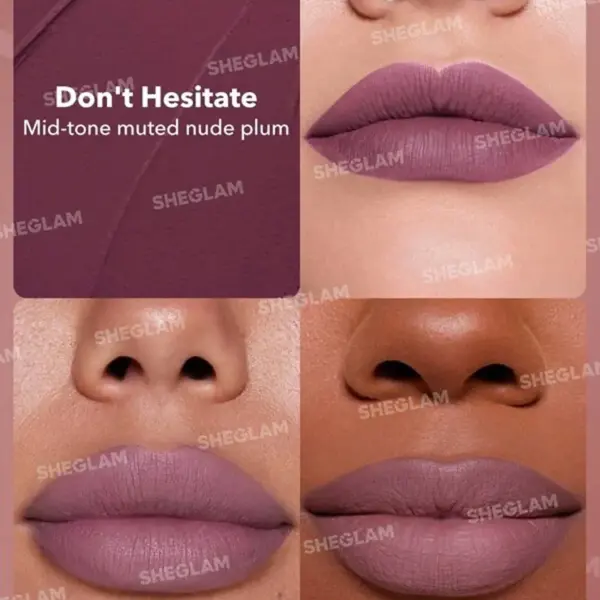 Sheglam Dynamatte Boom Long Lasting Matte Lipstick-Don't Hesitate