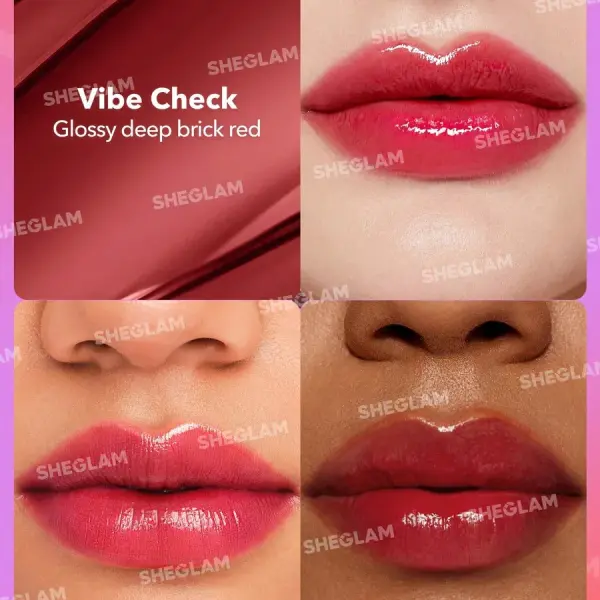 Sheglam Mirror Kiss High Shine Lipstick-Vibe Check