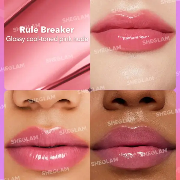 Sheglam Mirror Kiss High Shine Lipstick-Rule Breaker