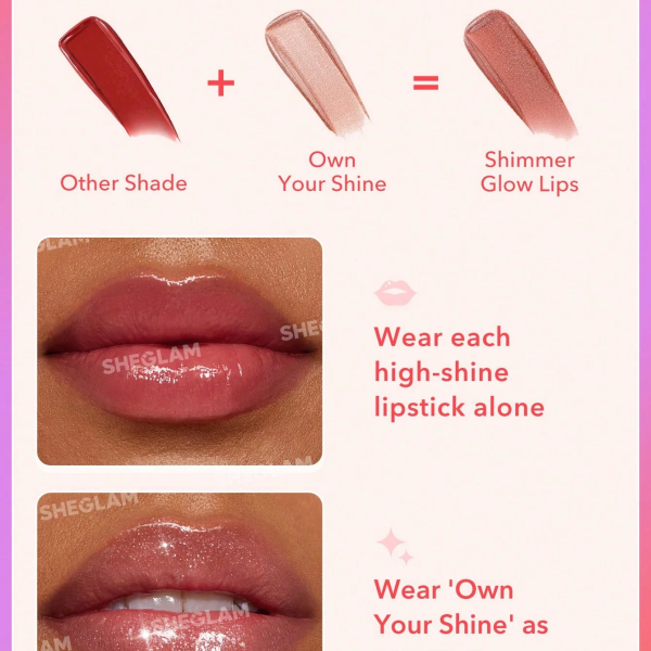 Sheglam Mirror Kiss High Shine Lipstick-Main Character