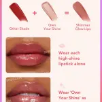 Sheglam Mirror Kiss High Shine Lipstick-Own Your Shine