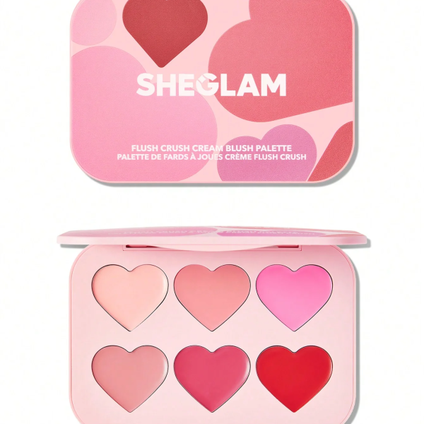 Sheglam Flush Crush Cream Blush Palette-Blushing Bouquet