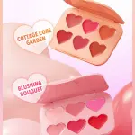 Sheglam Flush Crush Cream Blush Palette-Blushing Bouquet