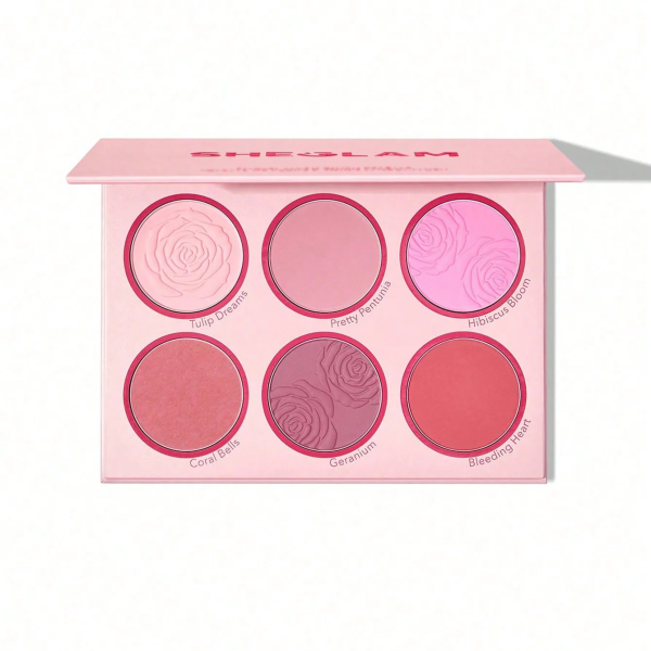 Sheglam Floral Flush Blush Palette-Blushing Bouquet