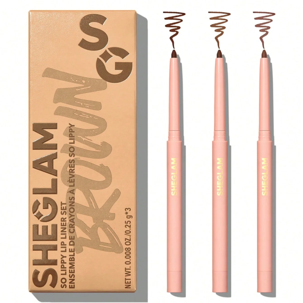 Sheglam So Lippy Lip Liner Set-Espresso Kisses