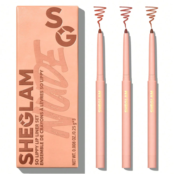 Sheglam So Lippy Lip Liner Set-Au Naturel