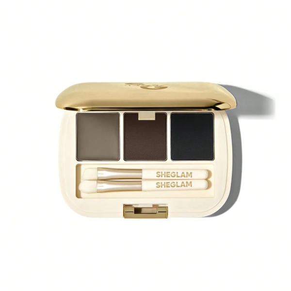 Sheglam Full-Filled Eyebrow Palette-102 Ash Brown