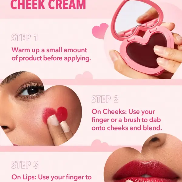 Sheglam Playing Cupid Cream Blush-Romance