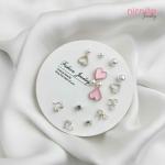 Top Pearl Earring Set (7 Pairs)