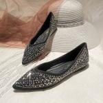 French pointed toe single-layer shoes for women