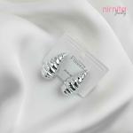 Sleek & Simple: Silver Top Earrings