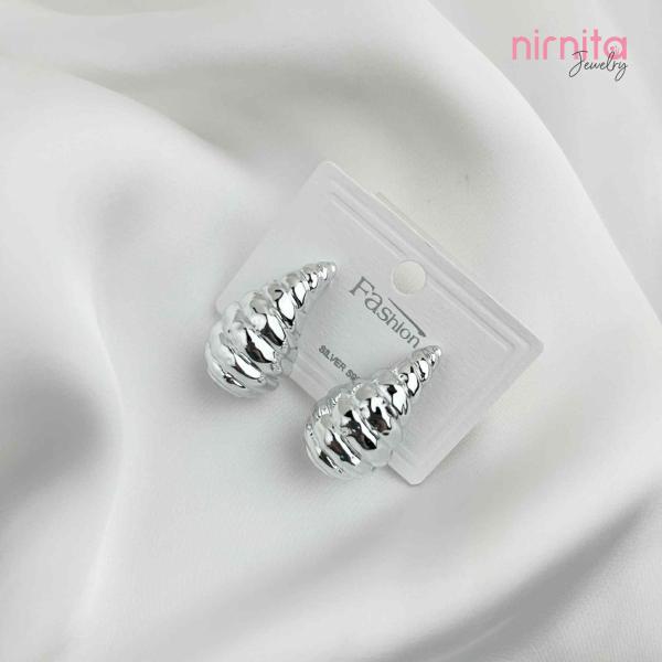 Sleek & Simple: Silver Top Earrings