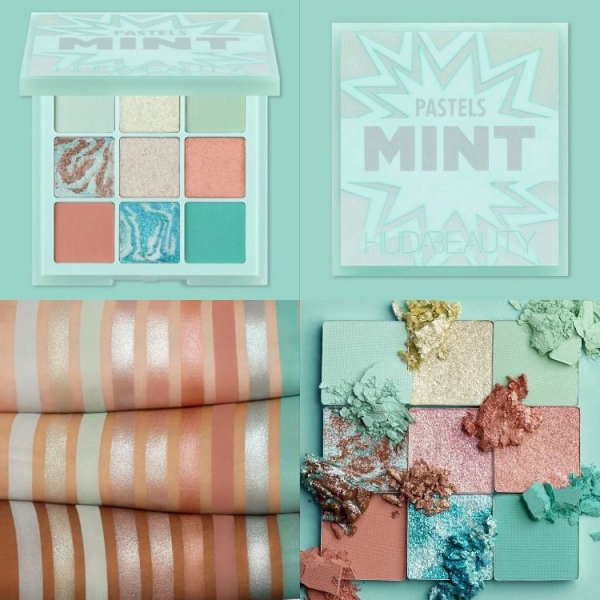 Huda Beauty Pastel Obsessions Eyeshadow-Mint Obsessions