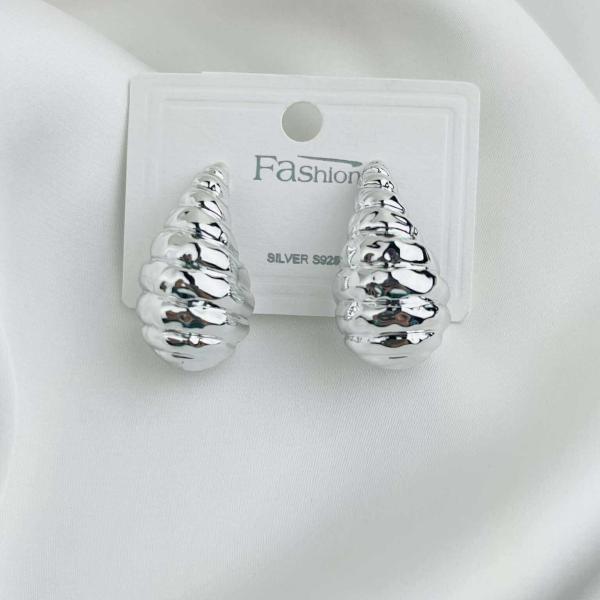 Sleek & Simple: Silver Top Earrings