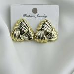 Chic in Gold: Simple Top Earrings