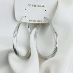 Silver Chic: Ring Earrings for Girls