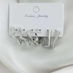 Minimalist Perfection: 3 Silver Top Earrings