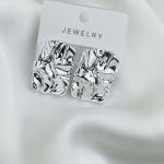 Effortless Shine: Simple Silver Earrings