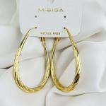 Bright & Bold: Golden Ring Earrings for Her