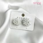 White Top Stone Earing-21