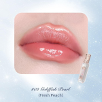 Flower Knows Moonlight Mermaid Jewelry Lip Gloss- GE02 Goldfish Pearl