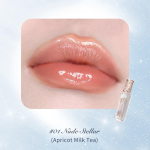 Flower Knows Moonlight Mermaid Jewelry Lip Gloss- GE01 Nude Stellar