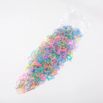 PatPat 500 PCS Light Blue Color Hair Ties for Girls (Random inner bag)