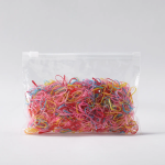 PatPat 500 PCS Multicolor Hair Ties for Girls (Random inner bag)