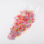 PatPat 500 PCS Multicolor Hair Ties for Girls (Random inner bag)