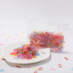 PatPat 500 PCS Multicolor Hair Ties for Girls (Random inner bag)