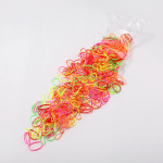 PatPat 500 PCS Orange Color Hair Ties for Girls (Random inner bag)