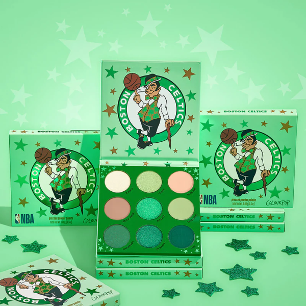 ColourPop Boston Celtics Eyeshadow Palette