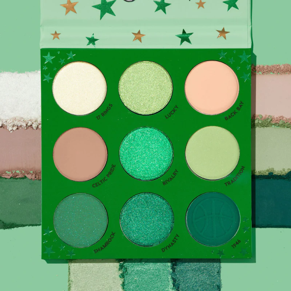 ColourPop Boston Celtics Eyeshadow Palette