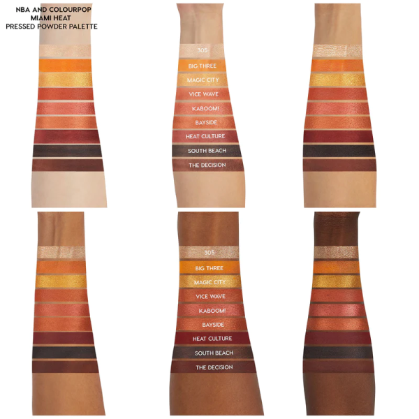 ColourPop Miami Heat Eyeshadow Palette