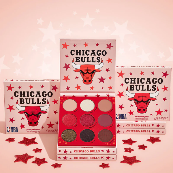 ColourPop Chicago Bulls Eyeshadow Palette