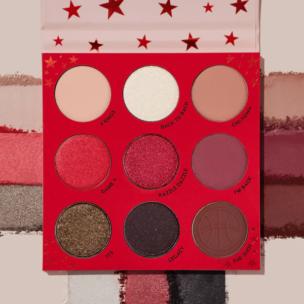 ColourPop Chicago Bulls Eyeshadow Palette