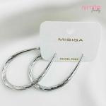 Silver Chic: Ring Earrings for Girls