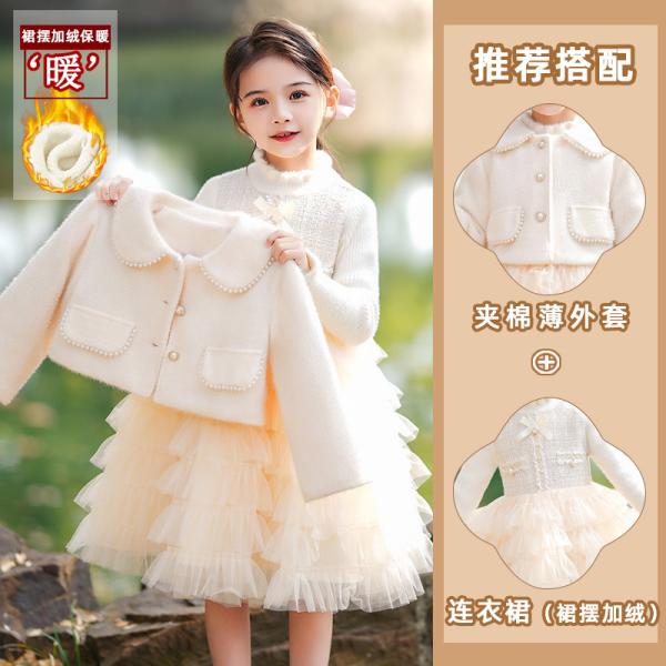 Winter Princess Velvet Dress 👑