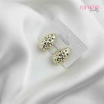 Golden Glow: Minimalist Top Earrings